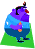 Cartoon image representing Mark Jones