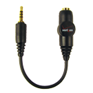 3.5mm Adapter - Converts Any 3.5mm connector to 2.5mm (Female 3.5 to male 2.5)