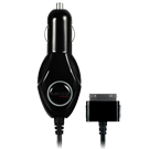 iPhone 4/4S/iPad Vehicle Power Charger (9 ft coil cord)