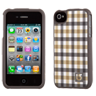 iPhone 4/4S Speck Cover - Burton Kingdom Brown & Grey Plaid