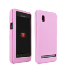 Snap On Silicone Cover - (Front & Back) Formed Rubber - Pink