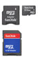 SanDisk� 3 in 1 Memory Kit - 512MB