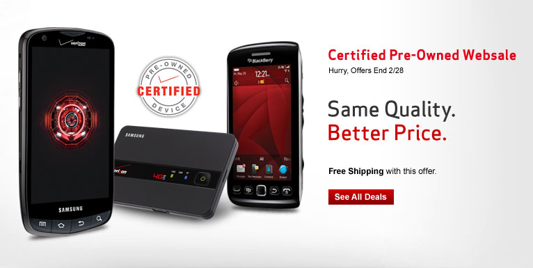 Certified Pre-Owned Websale