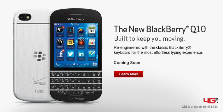 Blackberry Q10 Coming Soon!