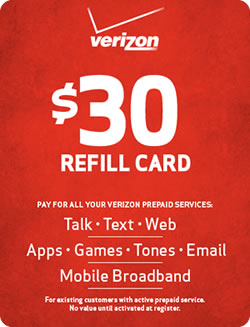 $30 Refill Card