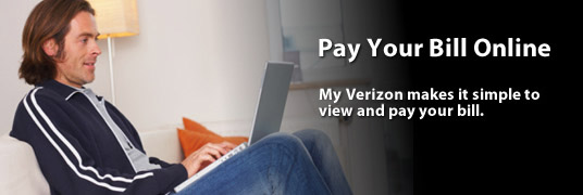 Pay your bill online. My Verizon makes it easy.